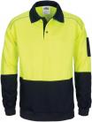 DNC3727 , HiVis Rugby Top Windcheater with Two Side Zipped Pockets