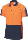 DNC3751, HiVis Cool-Breathe Sublimated Piping Polo - Short Sleeve