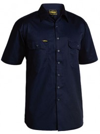 BISLEY Cool Lightweight Drill Shirt - Short Sleeve